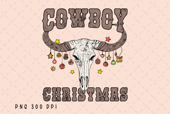 Cowboy Christmas Western Retro Cowgirl: A Designer's Guide