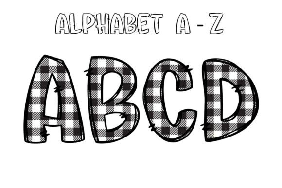 Embracing Autumn's Charm with Fall Season Alphabet Doodle Letter