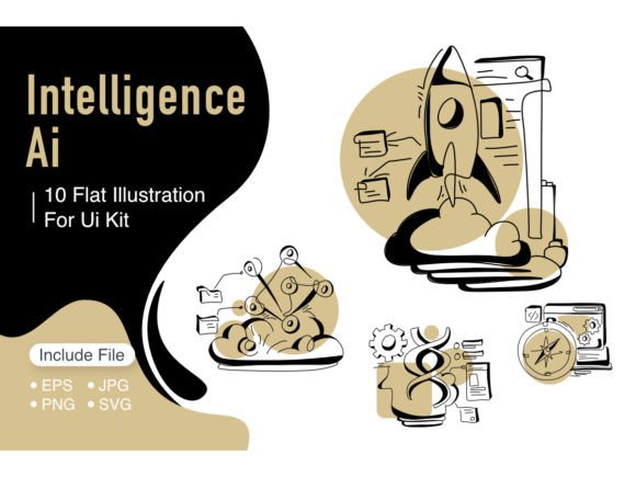 Flat Illustration Intelligence AI: The Visual Language of Modern Tech