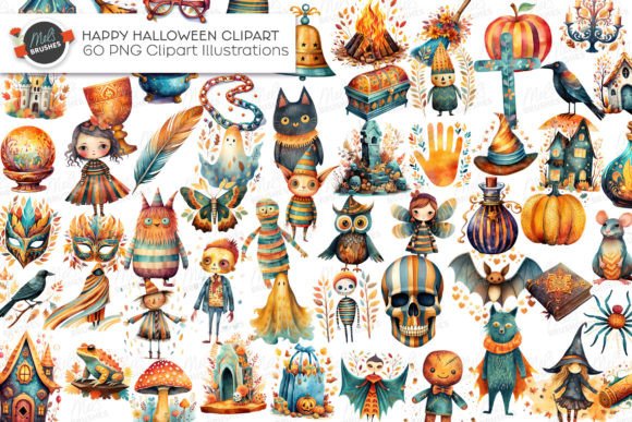 Happy Halloween Spooky Mega Bundle: Autumn Aesthetics Meet Modern Magic