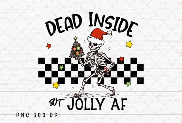 Skeleton Santa Christmas Tree PNG: A Bold Holiday Mashup