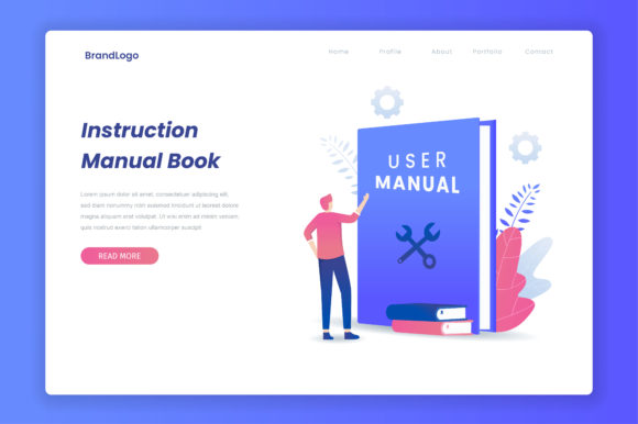 User Manual Book Vector Concept: A Designer's Practical Guide