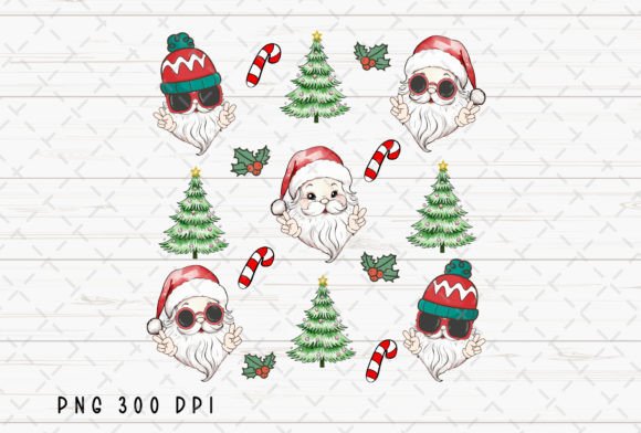 Using Santa Claus Merry Christmas Tree PNG for Festive Design