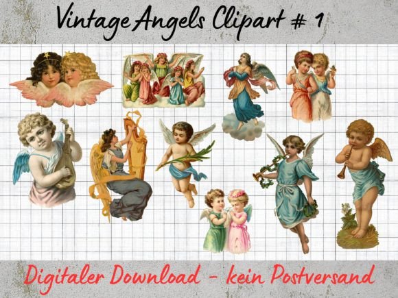 Vintage Angels # 1: A Designer's Guide to This Decorative Display Font